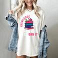 Knowledge Is Power Book Club Librarian Read Banned Books Women's Comfort Colors T-Shirt Ivory