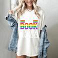 LGBTQ Quote Live Life Like A Banned Rainbow Book Women's Comfort Colors T-Shirt Ivory LGBTQ Quote Live Life Like A Banned Rainbow Book Women's Comfort Colors T-Shirt Ivory