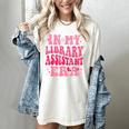 Librarian Assistant Shirt Books Reader Library Assistant Women's Comfort Colors T-Shirt Ivory