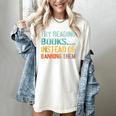 Library Advocacy Try Reading Books Instead Of Banning Them Women's Comfort Colors T-Shirt Ivory
