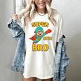 Little Cute Superhero Brother Comic Book Baby Bro Women's Comfort Colors T-Shirt Ivory