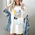 Little Miss Muffet Reading a Picture Book Women's Comfort Colors T-Shirt Ivory