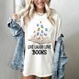 Live Laugh & Love Books Reading Butterfly Book Lover Bookish Premium Women's Comfort Colors T-Shirt Ivory Live Laugh & Love Books Reading Butterfly Book Lover Bookish Premium Women's Comfort Colors T-Shirt Ivory
