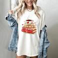 Love Book Coffee Heart Coquette Bow Valentines Day Women's Comfort Colors T-Shirt Ivory Love Book Coffee Heart Coquette Bow Valentines Day Women's Comfort Colors T-Shirt Ivory