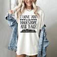 I Love You To The Bookstore And Back Women's Comfort Colors T-Shirt Ivory I Love You To The Bookstore And Back Women's Comfort Colors T-Shirt Ivory