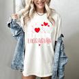 I Love Being A Librarian Library Book Valentine's Day Women's Comfort Colors T-Shirt Ivory