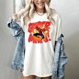 Marvel Spider-Man Peter Parker Comic Book Letter Logo Women's Comfort Colors T-Shirt Ivory