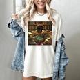 Melanin Afro Women Educated Reading Book History Girls Women's Comfort Colors T-Shirt Ivory Melanin Afro Women Educated Reading Book History Girls Women's Comfort Colors T-Shirt Ivory