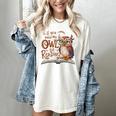 If You Need Me Owl Be Reading Book Lover Students Women's Comfort Colors T-Shirt Ivory