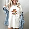 If You Need Me Owl Be Reading Cute Owl Book Women's Comfort Colors T-Shirt Ivory