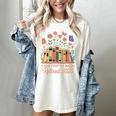 A New Chapter Begins Retired 2025 Books Flowers Women's Comfort Colors T-Shirt Ivory A New Chapter Begins Retired 2025 Books Flowers Women's Comfort Colors T-Shirt Ivory