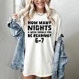 How Many Nights A Week Should You Be Reading 6-7 Book Lover Premium Tri-Blend Women's Comfort Colors T-Shirt Ivory How Many Nights A Week Should You Be Reading 6-7 Book Lover Premium Tri-Blend Women's Comfort Colors T-Shirt Ivory
