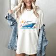 I Have No Control On A Cruise They Book Themselves Women's Comfort Colors T-Shirt Ivory