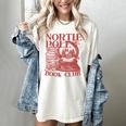 North Pole Book Club Christmas Women's Comfort Colors T-Shirt Ivory North Pole Book Club Christmas Women's Comfort Colors T-Shirt Ivory