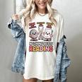 Nothing Goes Beyond Reading Rock Paper Scissors Book Women's Comfort Colors T-Shirt Ivory