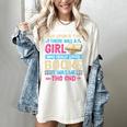 Once Upon A Time There Was A Girl Who Really Loved Books It Women's Comfort Colors T-Shirt Ivory Once Upon A Time There Was A Girl Who Really Loved Books It Women's Comfort Colors T-Shirt Ivory