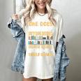 One Does Not Stop Buying Books Because There Is No More Shel Women's Comfort Colors T-Shirt Ivory