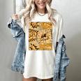 Orange Comic Book Orange Color Graphic Premium Tri-Blend Women's Comfort Colors T-Shirt Ivory