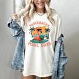 Paperbacks And Pool Days Flamingo Reading Summer Vibes Books Women's Comfort Colors T-Shirt Ivory