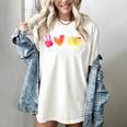 Peace Love Books Reader Librarian Library Book Women's Comfort Colors T-Shirt Ivory