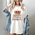 Queen Of The Classroom Appreciation Royal Crown Book Women's Comfort Colors T-Shirt Ivory