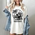 Raccoon Reading Books Summer Humor Trash Reader Women's Comfort Colors T-Shirt Ivory