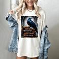 Raven On A Stack Of Books Wisdom Of Odin Women's Comfort Colors T-Shirt Ivory Raven On A Stack Of Books Wisdom Of Odin Women's Comfort Colors T-Shirt Ivory
