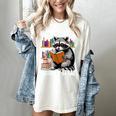 Well Read & Slightly Feral Raccoon Book Lover Graphic Women's Comfort Colors T-Shirt Ivory Well Read & Slightly Feral Raccoon Book Lover Graphic Women's Comfort Colors T-Shirt Ivory