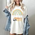 I Still Read Children's Books Rainbow Women's Comfort Colors T-Shirt Ivory