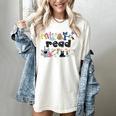 Read Children's Books Teacher Women's Comfort Colors T-Shirt Ivory