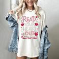 Read Your Cute Heart Out Teacher Librarian Love Reading Book Women's Comfort Colors T-Shirt Ivory