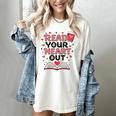 Read Your Heart Out Love Book Valentine Teacher Bookworm Women's Comfort Colors T-Shirt Ivory Read Your Heart Out Love Book Valentine Teacher Bookworm Women's Comfort Colors T-Shirt Ivory
