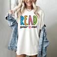 Read Your Heart Read Reading Librarian Book Across America Women's Comfort Colors T-Shirt Ivory Read Your Heart Read Reading Librarian Book Across America Women's Comfort Colors T-Shirt Ivory