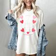 Read Your Heart Out Teacher Reading Book Love Valentines Day Women's Comfort Colors T-Shirt Ivory