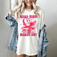 Read Your Heart Out Valentines Day Book Lover Bookish Teach Women's Comfort Colors T-Shirt Ivory