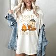 Read S'More Books Campfire Reading Book Lovers Camper Women's Comfort Colors T-Shirt Ivory