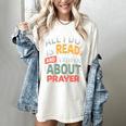 Read And Think About Prayer Faith & Book Lover Premium Women's Comfort Colors T-Shirt Ivory