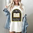 A Well Read Woman Is A Dangerous Creature For Book Lovers Women's Comfort Colors T-Shirt Ivory