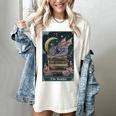 The Reader Tarot Card Book Dragon Romantasy Fantasy Bookish Women's Comfort Colors T-Shirt Ivory