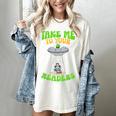 Take Me To Your Readers Alien Book Reading Bookaholic Women's Comfort Colors T-Shirt Ivory Take Me To Your Readers Alien Book Reading Bookaholic Women's Comfort Colors T-Shirt Ivory