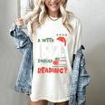 Reading 67 Meme English Teacher Christmas Book Lover Women's Comfort Colors T-Shirt Ivory