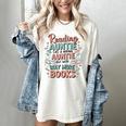 Reading Auntie Book Lover For Bookworm Aunt Women's Comfort Colors T-Shirt Ivory
