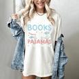 Reading Bedtime If It Involves Books And Pajamas Count Me In Women's Comfort Colors T-Shirt Ivory Reading Bedtime If It Involves Books And Pajamas Count Me In Women's Comfort Colors T-Shirt Ivory