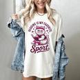 Reading Is My Favorite Sport Cat And Book Lover Women Women's Comfort Colors T-Shirt Ivory Reading Is My Favorite Sport Cat And Book Lover Women Women's Comfort Colors T-Shirt Ivory