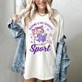 Reading Is My Favorite Sport Saying Quote Book Lovers Women's Comfort Colors T-Shirt Ivory Reading Is My Favorite Sport Saying Quote Book Lovers Women's Comfort Colors T-Shirt Ivory