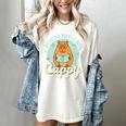 Reading Makes Me Cappy Bookworm Capybara Book Reading Women's Comfort Colors T-Shirt Ivory Reading Makes Me Cappy Bookworm Capybara Book Reading Women's Comfort Colors T-Shirt Ivory