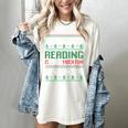 Reading Is Snow Much Fun Winter Bookworm Reading Book Lovers Women's Comfort Colors T-Shirt Ivory