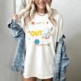 Reading Is Out Of This World Space Book Lover Kids Women's Comfort Colors T-Shirt Ivory