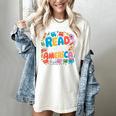 Reads Across Tee America Books Reader Reading Teacher Women's Comfort Colors T-Shirt Ivory