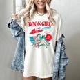 Retro Book Girl Summer For Women Beach Reading Women's Comfort Colors T-Shirt Ivory Retro Book Girl Summer For Women Beach Reading Women's Comfort Colors T-Shirt Ivory